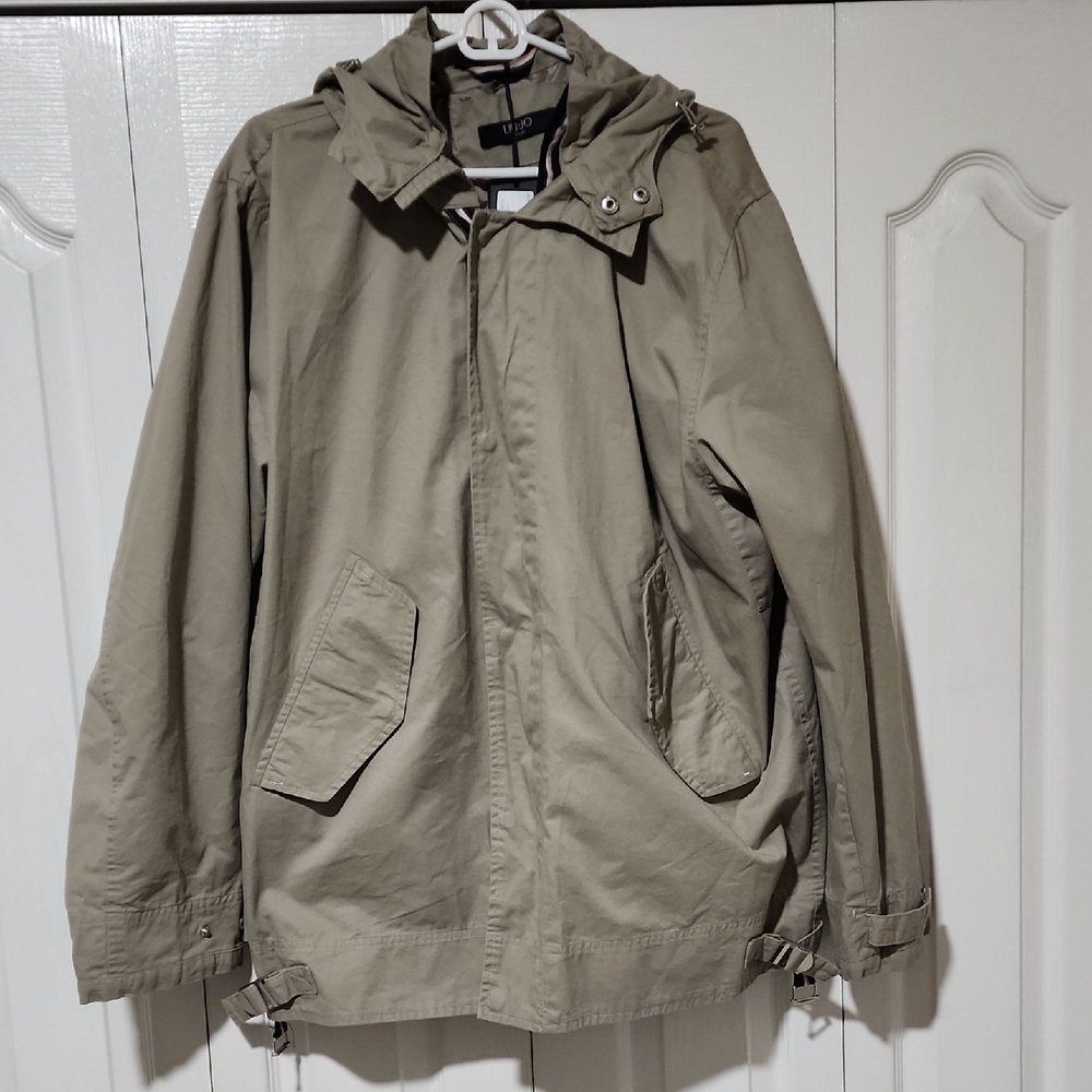 Liu Jo Mens Beige Parka 3XL NWT $202 Retail